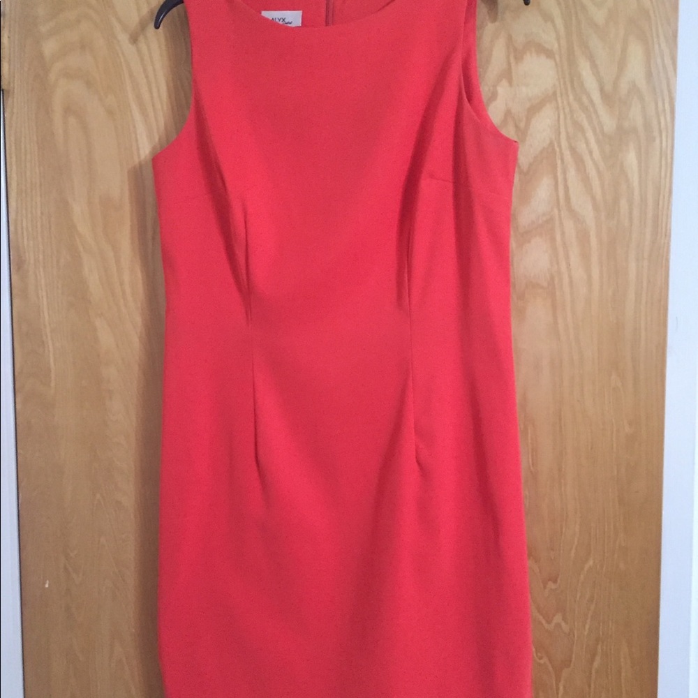 Orange dress